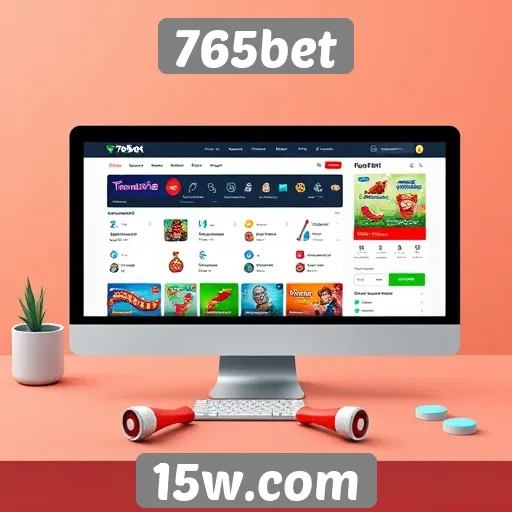 Experiência do usuário na navegação do 765bet